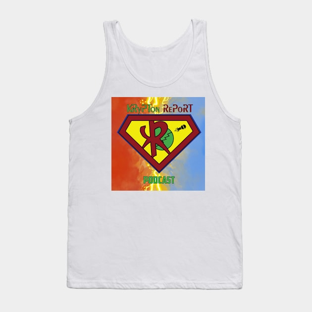 Old logo new back ground Tank Top by Krypton Report Podcast 
